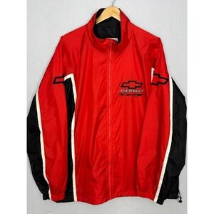 Chevrolet Nascar Racing Champions Apparel Mens Jacket Red XL Vintage NWT New
